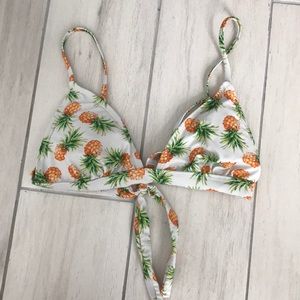 pineapple bikini top